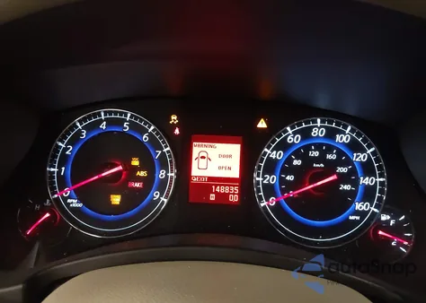 2010 Infiniti Ex35 Journey z USA, uszkodzony, nr VIN JN1AJ0HR6AM757616